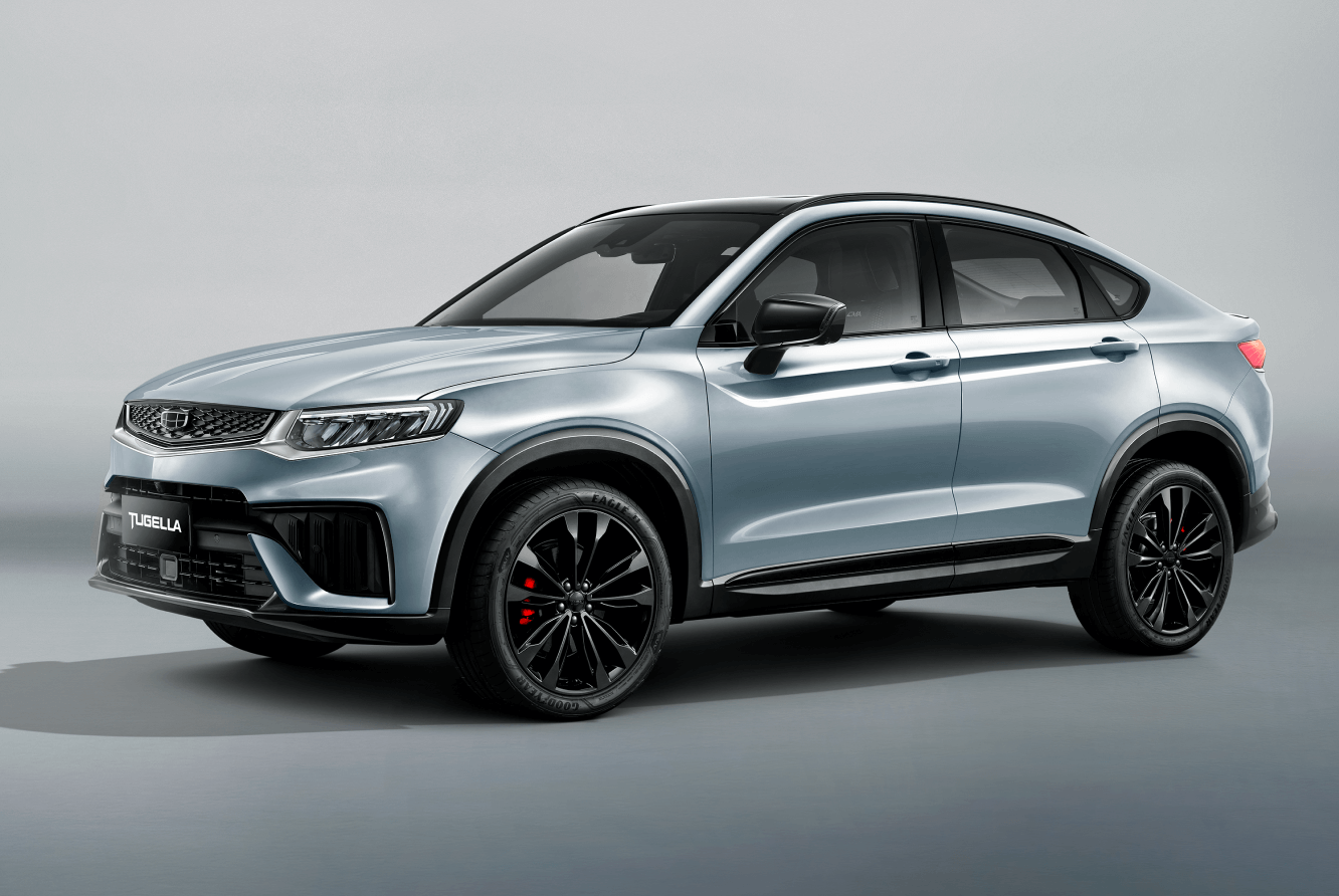 Geely NEW TUGELLA обзор новой модели цены комплектация характеристики в  России купе-кроссовер Джили Тугелла