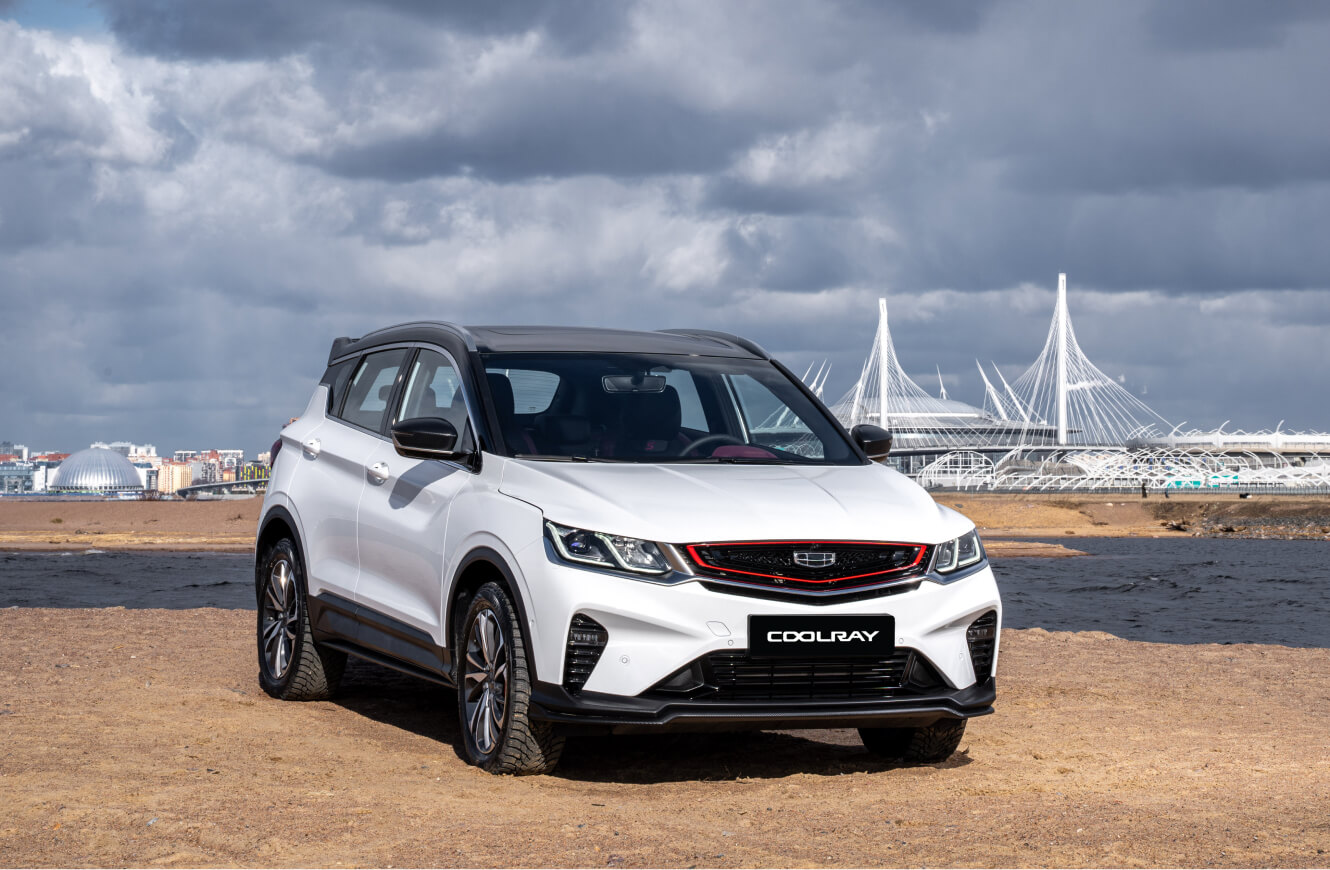 Geely Coolray 2022 обзор модели комплектация характеристики в России  компакт-кроссовер Джилли Кулрей