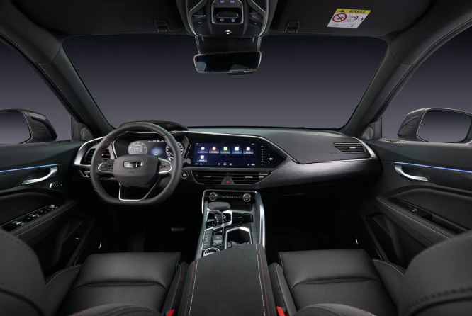 Geely NEW TUGELLA обзор новой модели: цены, комплектация, характеристики в  России, купе-кроссовер Джили Тугелла